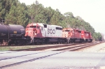 NB empty molten sulfur train